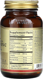 Solgar Ester-C Plus 1000 mg Vitamin C (Ascorbate Complex), 60 Tablets - Gentle On The Stomach & Non Acidic - Antioxidant & Immune System Support - Non GMO, Vegan, Gluten-Free, Kosher - 60 Servings