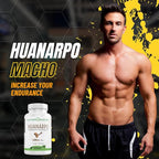 Huanarpo Macho Capsules 1000mg – 120 Vegan Capsules – Natural Energy, Stamina & Vitality Supplement – Supports Male Performance, Circulation & Hormone Wellness – Non-GMO, Gluten-Free, Vegan