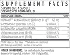 Biote Nutraceuticals - Multi-Strain PROBIOTIC 20B - Gut + Digestive (30 Capsules)