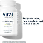 Vital Nutrients Vitamin D 2000 IU - Vitamin D3 Supplement - Healthy Bones, Teeth, Muscles*- Cellular & Immune Function - Calcium Absorption - Gluten, Dairy and Soy Free - 90 Capsules