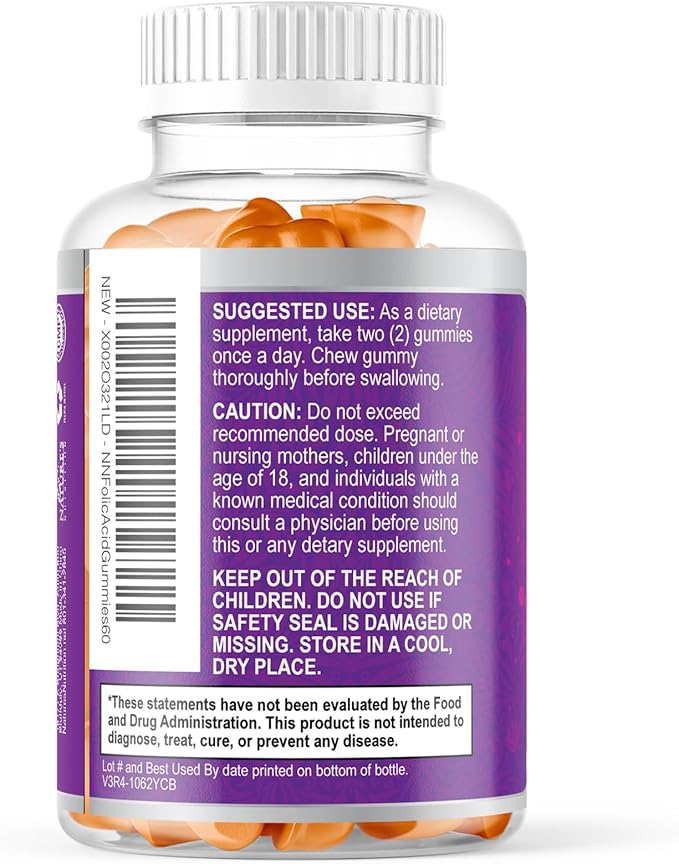 Prenatal Vitamins for Women - Pregnancy Vitamins Gummies with Folic Acid, Vitamin A, C, D3, B12, B6 - Prenatal Multivitamin Gummy for for Fetal Support, Pregnant & Nursing Women - 60 Gummies