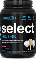 PEScience Select Protein Powder, Whey and Casein Blend, Lean Protein Powder for Women and Men, Low Calorie, Low Carb, Keto Friendly, Gluten Free, Cake Pop - 27 Servings
