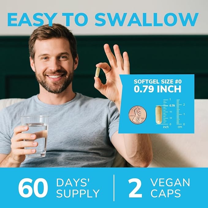 Vitamin B1 500 MG, with Vitamin B12, B6, B2, B1 Vitamin B Complex, Vegan, 120 Capsules