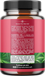 Extra Strength Saw Palmetto for Women - DHT Blocker Restoring Hair Vitamins for Hair Health - 500mg Pure Saw Palmetto Capsules with Maca Root & Biotin for Stronger Healthier Looking Hair 180 Count