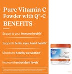Doctor's Best Vitamin C Powder with Q-C, Healthy Immune System, Brain, Eyes, Heart and Circulation, Joints, Sourced from Scotland, 250G, 8.8 Ounce