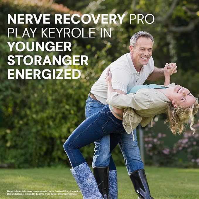 Nerve Recovery Pro – Nerve Support Supplement with Alpha Lipoic Acid, Turmeric & Acetyl-L-Carnitine – Supports Healthy Nerve Function, Circulation & Blood Flow – 30 Capsules - 2 Pack