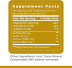 Premier Research Labs Premier Ph Minerals - Trace Minerals, Trace Mineral Drops, Minerals for Water, Magnesium Supplement for Distilled Water, Reverse Osmosis Water, Liquid Concentrate - 2 Fl Oz