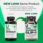UMZU Sensolin GLP-1 Support Supplement – 30 Day Supply – with Dihydroberberine, Ceylon Cinnamon, Chromium & Biotin – Supports Metabolic Function, Focus & Energy Balance