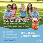 Eye Bright Lutein Gummies for Kids & Teens– Eye Vitamins with Lutein & Zeaxanthin – Eye Health Supplements for Vision Support – Vitamins for Eye Health & Macular Support – 60 Gummies