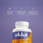 AKKA Premium Liver Cleanse Detox & Repair Superbiotic - Supports Liver Health & Function, Boosts Energy, Digestion & Metabolism with Bioavailable Pasteurized Akkermansia, Non-GMO, Gluten-Free, 60 Caps