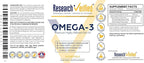 Research Verified® Omega-3 MD - Fish Oil - 60 Softgels - 1 Month Supply