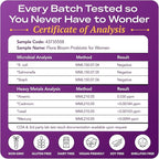 Complete Vaginal Probiotics for Women - w/Added Cranberry, D-mannose to Promote Urinary Tract, Bladder, Gut & Vaginal Health - pH Balance for Women - Support UTI, BV, YI - 60 Vegan Capsules