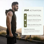 Dominus Multivitamins for Men | AM and PM Performance Formula with CoQ10, PQQ, KSM-66 Magnesium Zinc Bisglycinate | Nutritional Supplement for Energy Recovery and Sleep Support | 30 Day Supply