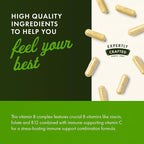 Swanson Super Stress B-Complex with Vitamin C for Stress-Prone Professionals Seeking Energy and Immune Support (100 Capsules, 2 Pack)