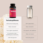 Tremella Mushroom Capsules 12,000 mg – Organic Snow Mushroom for Hair, Skin, and Nails Hydration, Radiance, & Elasticity – Functional Mushroom Supplement, Extract 12:1, 40% Beta Glucans (60 Capsules)