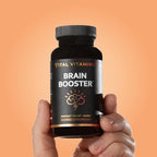 Vital Vitamins Brain Supplements with Bacopa Monnieri - for Memory and Focus – Nootropic Brain Booster - Caffeine-Free Support for Adults & Seniors – Non-GMO, 30-Day Supply, 30 Capsules