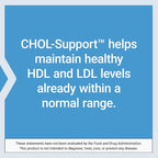 Life Extension CHOL-Support™, Helps Maintain Already Healthy Cholesterol, Heart Health, Artichoke Leaf Extract, Vitamin B5 pantethine, Gluten-Free, Non-GMO, Vegetarian, 60 Capsules