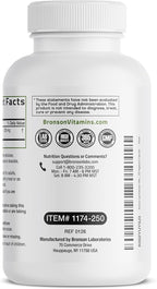 Bronson Saw Palmetto Extra Strength Supports Healthy Prostate Function & Urinary Health Support - Non GMO, 250 Vegetarian Capsules