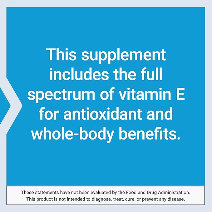Life Extension Gamma E Mixed Tocopherols & Tocotrienols – Complete Vitamin E Spectrum, Antioxidant Protection – Non-GMO, Gluten-Free – 60 Softgels, (Pack of 2)