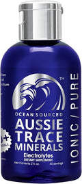 Aussie Trace Minerals - Magnesium Rich, Low Sodium, Complete Electrolyte Drops for Hydration, Energy & Recovery - 2oz / 60ml Liquid Supplement - Vegan, Keto Friendly