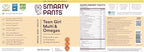 SmartyPants Teen Girl Multivitamin Gummies: Omega 3 Fish Oil (EPA/DHA), Vitamin C, D3, B12, Vitamin A, K & Zinc, Gluten Free, Includes Biotin to Support Hair, Skin & Nails, 120 Count (30 Day Supply)