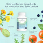 Total Eye Health+ – Lutein and Zeaxanthin Eye Supplements with Plant Extracts for Visual Wellness & Daily Comfort – Non-GMO Eye Vitamins for Adults (30 Softgels)
