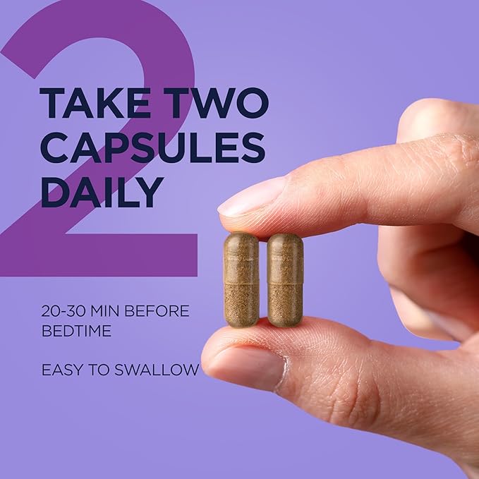 Nighttime Fat Burner with Melatonin - Appetite Suppressant for Weight Loss - Night time Fat Burner for Women Supporting Sleep & Relaxation - Weight Loss Diet Pills that Work at Night - 2 Pack
