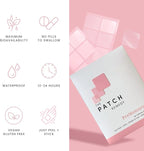 The Patch Remedy Pre Menstrual Patch | Chasteberry, Magnesium, Evening Primrose, Dong Quai, B6 & Vitamin E | 30 Patches
