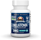 Source Naturals Sleep Science Melatonin, Helps Promote Sleep* - 3 mg - 120 Tablets