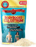 BodyBoost Whole Colostrum, 100% Bovine Colostrum Powder, Immune Booster with Immunoglobulin & Lactoferrin, Grass Fed Colostrum for Gut Health, 16 oz