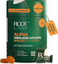 10-in-1 Alpha Shilajit Gummies | 4000 mg Pure Himalayan Shilajit with Tongkat Ali & Maca Root | for Men & Women | ShilAbsorb Bioavailability Tech | Sugar-Free, Vegan | 60 Gummies