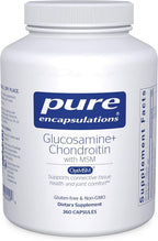 Pure Encapsulations Glucosamine Chondroitin with MSM - Supports Joint Health & Normal Cartilage Formation* - Maintains Enzyme Activity - Gluten-Free & Non-GMO - 360 Capsules