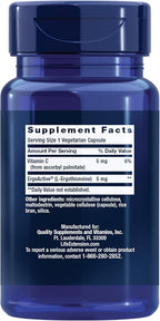 Life Extension Essential Youth L-Ergothioneine – Promotes Longevity & Healthy Aging – Gluten-Free – Non-GMO – Vegetarian – 5 mg – 30 Vegetarian Capsules