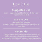 NewLife Naturals Vitamin E Suppositories for Women 38IU ESoothe - All Natural Moisturizer Support - Feminine Care Hydration and Moisture Support, Postpartum Hormonal Changes & More - 48 Inserts, USA