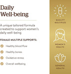 Solgar Female Multiple, 120 Tablets - Multivitamin, Mineral & Herbal Formula for Women - Advanced Phytonutrient - Vegan, Gluten Free, Dairy Free, Kosher - 40 Servings