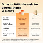NAD+ Supplement with NMN & Nicotinamide Riboside (NR) – Advanced Cellular Energy & Healthy Aging Complex – with Resveratrol, CoQ10, Quercetin & BioPerine – 60 Vegan Capsules