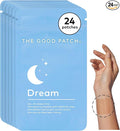 The Good Patch Plant Powered Sleep Support - Sustained Release Dream Patch with Melatonin, Hops, Valerian Root (24 Total Patches)