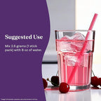 Natrol Sleep & Restore Calming Drink Mix with Magnesium Glycinate, Magnesium Sleep Aid, Melatonin-Free, Cherry, 10 Stick Packs