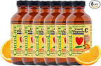 CHILDLIFE ESSENTIALS Liquid Vitamin C - Pure Vitamin C Liquid Supplement for Kids, Immune System Support, Great Taste - Natural Orange Flavor, 4 Fl Oz (Pack of 6)