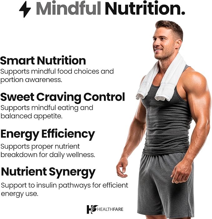 HealthFare Chromium Picolinate 1000mcg | 400 Vegan Tablets | High Absorption Mineral Supplement | Supports Healthy Sugar Metabolism & Nutrient Absorption | Non-GMO, Gluten-Free | Made in USA