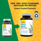 Country Life Maxi-Hair Supplement - 2000mcg Biotin & Vitamins for Hair, Skin & Nails - Certified Gluten-Free & Vegetarian - Supports Hair Growth, 90 Tablets