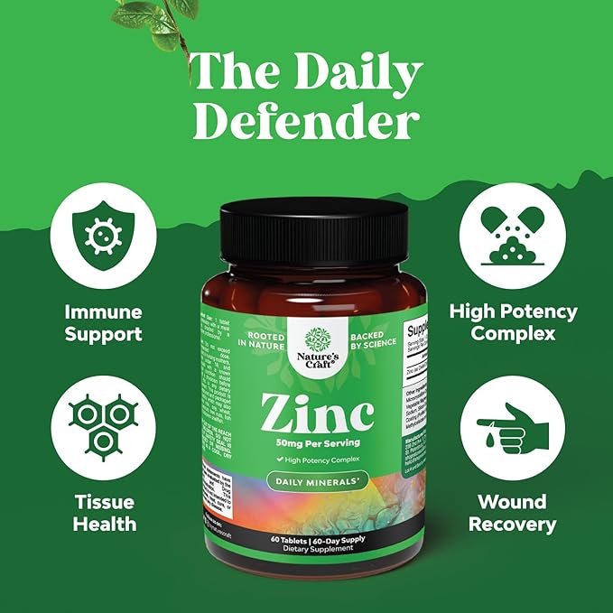 Bundle of High Absorption Magnesium Sleep Supplement - Rest Support Magtein Magnesium L-Threonate & Apigenin Theanine and Zinc 50mg Immune Support Supplement for Immune System - Easy to Swallow