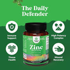 Bundle of High Absorption Magnesium Sleep Supplement - Rest Support Magtein Magnesium L-Threonate & Apigenin Theanine and Zinc 50mg Immune Support Supplement for Immune System - Easy to Swallow