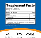 Nutricost D-Mannose Powder 250 Grams - Non-GMO and Gluten Free