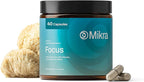 Mikra Cognitive Enhancer - Nootropic Brain Support Supplement with Citicoline, Lion’s Mane & L-Tyrosine - Cognitive & Memory Support Formula for Mental Clarity, Focus & Brain Health - 40 Capsules