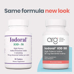 Optimox Iodoral 50 mg - Iodine & Potassium Iodide Supplement for Thyroid & Immune System Support- Non-GMO & Gluten-Free - 90 Servings - 90 Count