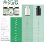 Natural Nutra Lutein and Zeaxanthin Supplement, Maintain Vision Health, Protects Cell in Eyes, Enhance Level of Zeaxanthin & Isomers, Support Eye Health, Gluten Free, Soy Free, 20mg - 30 Capsules