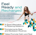 Apigenin Supplement for Rest and Relaxation Support - 50mg Apigenin per Capsule with Magnesium Glycinate 275mg L-Theanine 100mg GABA 100mg - 98% Ultra-High Purity