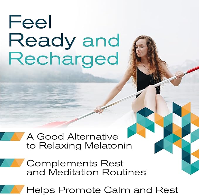 Apigenin Supplement for Rest and Relaxation Support - 50mg Apigenin per Capsule with Magnesium Glycinate 275mg L-Theanine 100mg GABA 100mg - 98% Ultra-High Purity