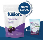 Bariatric Fusion Probiotic Soft Chews | Grape Flavor Chewy Bariatric Vitamin | 10 Billion CFU | Bacillus Coagulans | Support Digestive & Immune Health | 60 Count